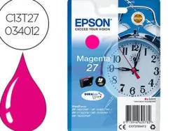 EPSON T2703 (27) MAGENTA CARTUCHO DE TINTA ORIGINAL - C13T27034012