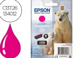 EPSON T2613 (26) MAGENTA CARTUCHO DE TINTA ORIGINAL - C13T26134012