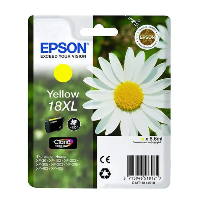 EPSON T1801 (18) NEGRO CARTUCHO DE TINTA ORIGINAL - C13T18014012