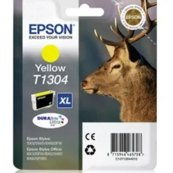 EPSON T1304 AMARILLO CARTUCHO DE TINTA ORIGINAL - C13T13044012