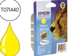 EPSON T0714 AMARILLO CARTUCHO DE TINTA ORIGINAL - C13T07144012