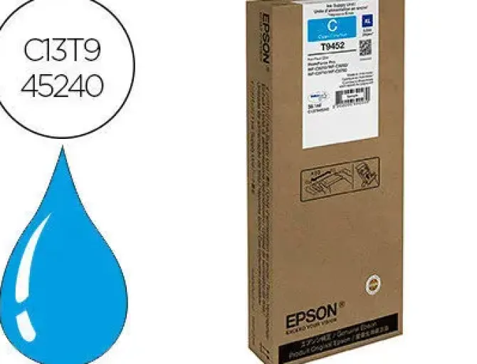 EPSON T9452 CYAN CARTUCHO DE TINTA ORIGINAL - C13T945240