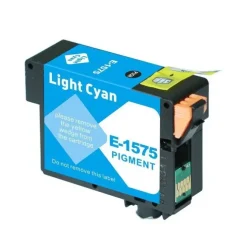 EPSON T1575 CYAN LIGHT CARTUCHO DE TINTA PIGMENTADA GENERICO - REEMPLAZA C13T15754010