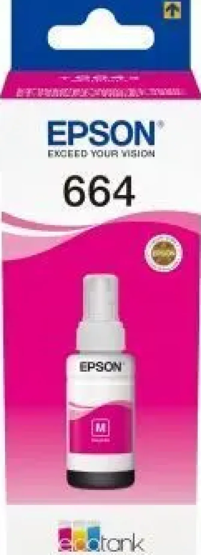 EPSON T6643 MAGENTA BOTELLA DE TINTA ORIGINAL - C13T664340