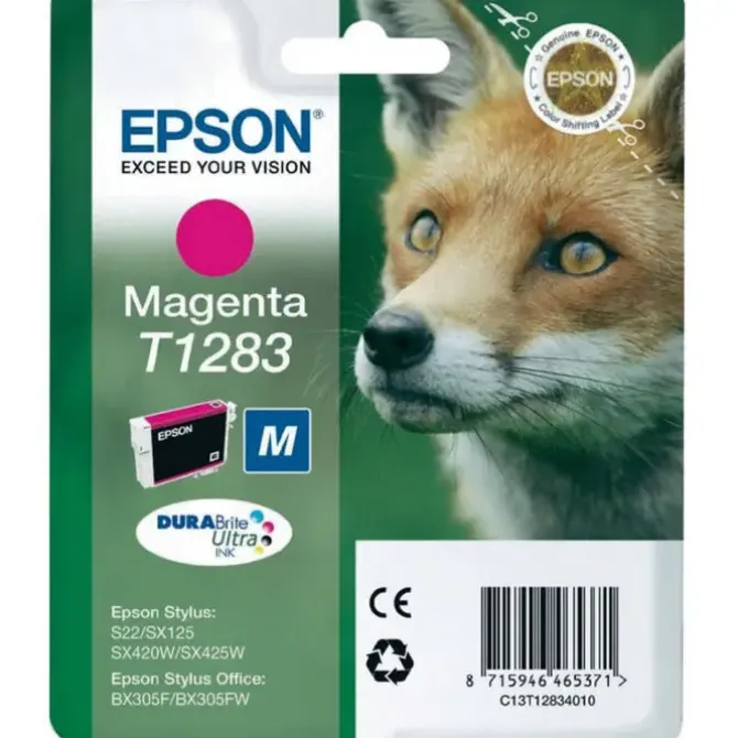 EPSON T1283 MAGENTA CARTUCHO DE TINTA ORIGINAL - C13T12834012