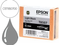 EPSON T8507 NEGRO LIGHT CARTUCHO DE TINTA ORIGINAL - C13T850700