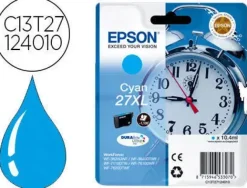 EPSON T2712 (27XL) CYAN CARTUCHO DE TINTA ORIGINAL - C13T27124012