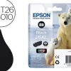 EPSON T2631 (26XL) NEGRO PHOTO CARTUCHO DE TINTA ORIGINAL - C13T26314012