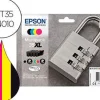 EPSON T3596 (35XL) PACK DE 4 CARTUCHOS DE TINTA ORIGINALES - C13T35964010