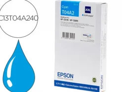EPSON T04A2 CYAN CARTUCHO DE TINTA ORIGINAL - C13T04A240/C13T04A24N