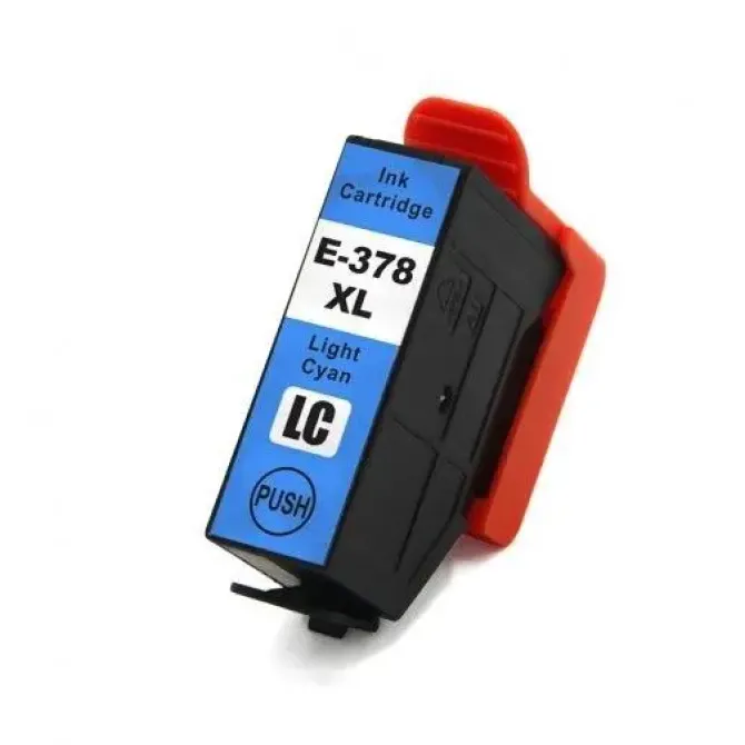 EPSON 378XL CYAN LIGHT CARTUCHO DE TINTA GENERICO - REEMPLAZA C13T37954010/C13T37854010