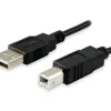 EQUIP CABLE DE IMPRESORA USB-A 2.0 MACHO A USB-B MACHO 3M