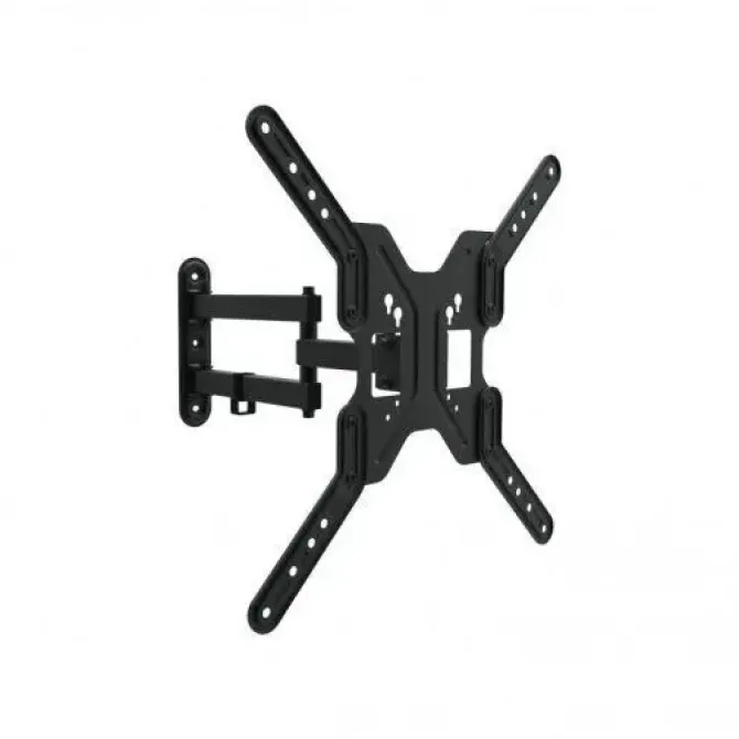 EQUIP SOPORTE DE PARED CON BRAZO ARTICULADO PARA TV DE 13-55 - INCLINABLE Y GIRATORIO - GESTION DE CABLES - PESO MAX 30KG - VESA 400X400MM