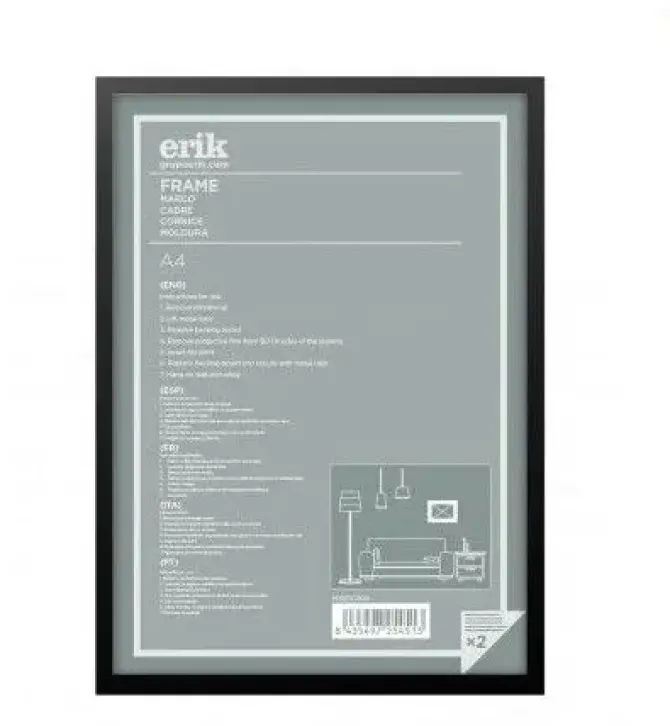 ERIK MARCO MADERA NEGRO A4 210X297