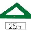 ESCUADRA PLASTICO FABER 25CM 90566-25 MAK600043