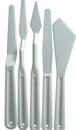 ESPATULA TALENS PLASTICO 18 CM. 5 UNDADES 625059