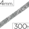 ESPIRAL METALICO Q-CONNECT 64 5:1 34MM 1,2MM CAJA DE 25 UNIDADES