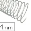 ESPIRAL METALICO Q-CONNECT BLANCO 64 5:1 14 MM 1MM CAJA DE 100 UNIDADES