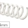 ESPIRAL PLASTICO Q-CONNECT TRANSPARENTE 32 5:1 14MM 1,8MM CAJA DE 100 UNIDADES