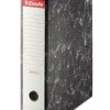 ESSELTE ARCHIVADOR DE PALANCA - CARTON - FORMATO FOLIO - LOMO 75MM - CAPACIDAD PARA 500 HOJAS - COLOR NEGRO JASPEADO