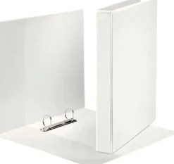 ESSELTE CANGURO PLUS CARPETA DE ANILLAS - FORMATO A4 - CAPACIDAD PARA 230 HOJAS - 2 ANILLAS DE 25MM - COLOR BLANCO