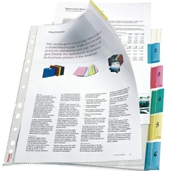 ESSELTE FUNDA MULT.LEITZ A4 PESTAÑAS 6PESTAÑA 414160 MAK209226