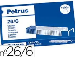 ESSELTE GRAPAS PETRUS 26/6 55710 MAK075077