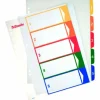 ESSELTE INDICE PP ESSELTE A4 IMPRIMIBLE 1-5 100211 MAK002825