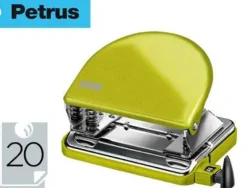 ESSELTE TALADRO PETRUS 52 10H VERDE METALIZ. 626520 MAK040740