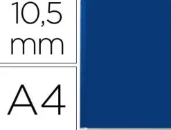 ESSELTE TAPA RIGIDA LEITZ 71-105H AZUL 10U 73920035 MAK220107