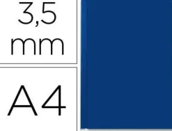 ESSELTE TAPA RIGIDA LEITZ 15-35H AZUL 10U 73900035 MAK220101