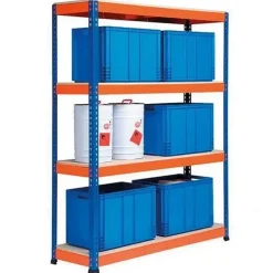 ESTANTERIA AR METAL.200X100X60AZ/NA