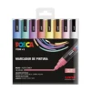 ESTUCHE ROTULADOR POSCA PC5M/8C