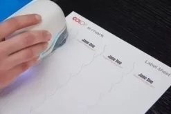 ETIQUETAS SELLO COLOP ELECTRONICO E-MARK (10 A4 DE 30 ETIQUETAS C/UNO)