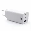 EWENT EW1323 CARGADOR USB-3 PUERTOS - SALIDA MAXIMA 65W - 1 USB A Y 2 USB C - COLOR BLANCO