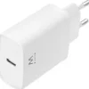 EWENT EW1320 CARGADOR USB-C 20 W - CARGA RAPIDA - ALTA EFICENCIA - COLOR BLANCO