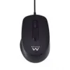 EWENT RATON CON CABLE - RATON DE OFICINA - 1000DPI - LONGITUD DEL CABLE 1.35M - COLOR NEGRO