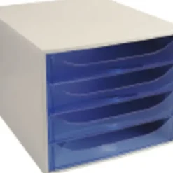 EXACLAIR ARCHIVADOR EXACOM ECOBOX 4CAJ.GRIS/AZ 228610D MAK209206