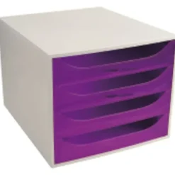 EXACLAIR ARCHIVADOR EXACOM ECOBOX 4CAJ.GRIS/VI 228619D MAK209207