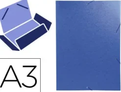 EXACLAIR CARPETA EXACOMPTA CARTON A3 G/S AZUL 59507E MAK180908