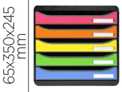 EXACLAIR MODULO EXAC.5CAJONES BIG VERT NEG/COL 309798D MAK181068