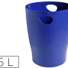 EXACLAIR PAPELERA EXACOM ECOBIN PLASTICO AZUL 453104D MAK040744