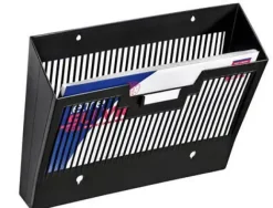 EXPOSITOR MURAL CEP DE PARED POLIESTIRENO REJILLA 1 COMPARTIMENTO NEGRO 360X257X95 MM