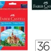 FABER CASTELL ESTUCHE CON 36 LAPICES DE COLORES HEXAGONALES REF.120148 CS52192