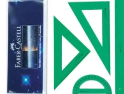 FABER ESCUADRA CARTABON REGLA Y TRANSPORTADOR 65021 3565021 MAK625171