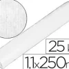FABRISA BOBINA INDUSTRIAL DE PAPEL KRAFT BLANCO 1.1X300M