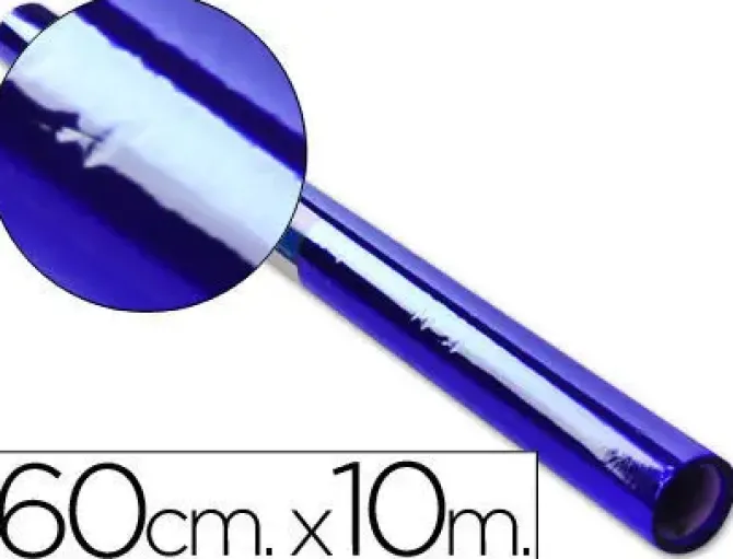 FABRISA ROLLO PAPEL CELOFAN 0.6 X 10 M. AZUL REF. 8701002 CS20688