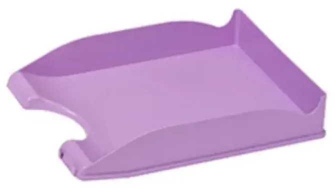 FAIBO BANDEJA APILABLES VIOLETA LILA PASTEL 350X250X65MM 93-36
