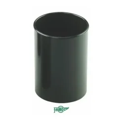 FAIBO CUBILETE REDONDO NEGRO OPACO 205-02 PORTALAPICEROS