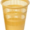 FAIBO PAPELERA REJILLA AMARILLO PASTEL 307-35 12LITROS 295X275MM